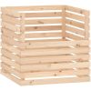Kompostlåda massiv furu vidaXL 80 x 80 x 78 cm – miniatyr 2