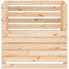 Kompostlåda massiv furu vidaXL 80 x 80 x 78 cm – miniatyr 5