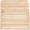 Kompostlåda massiv furu vidaXL 80 x 80 x 78 cm – miniatyr 6