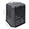 Kompostlåda svart 68,9x68,9x83,9 cm 360 L vidaXL – miniatyr 7