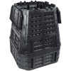 Kompostlåda svart 93,3x93,3x113 cm 740 L vidaXL – miniatyr 2