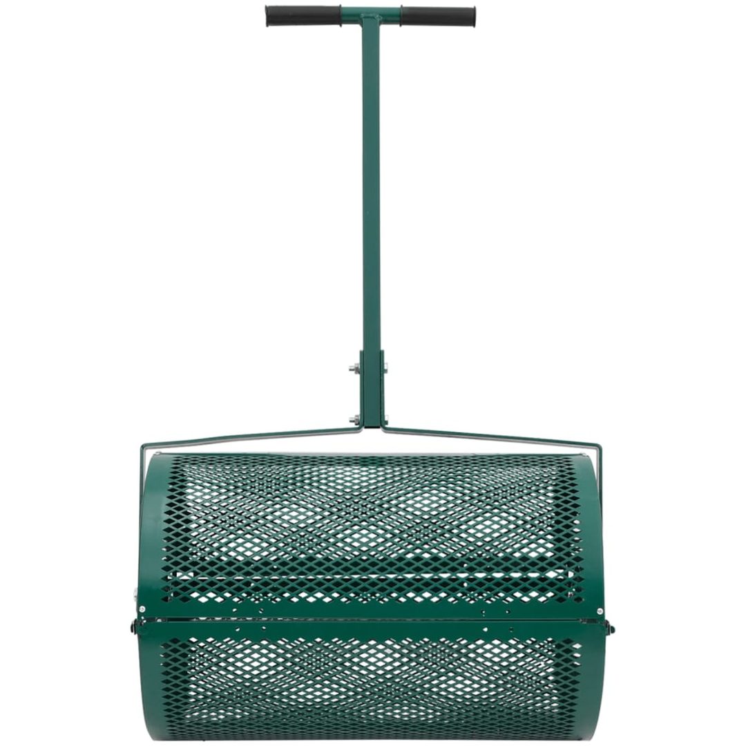 Kompostspridare grön ⌀40x60 cm stål vidaXL – bild 2