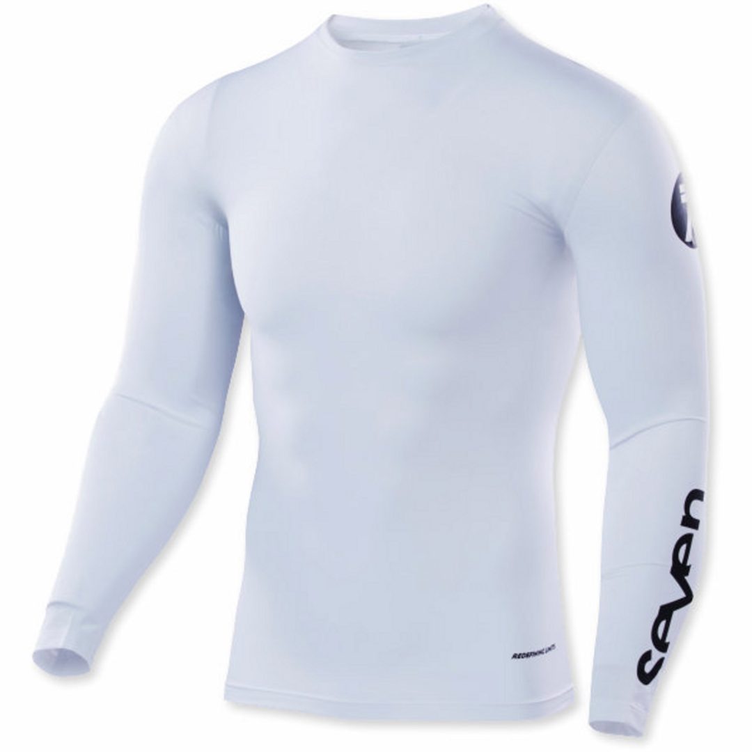 Kompressionströja Zero Staple Vit SEVEN XL