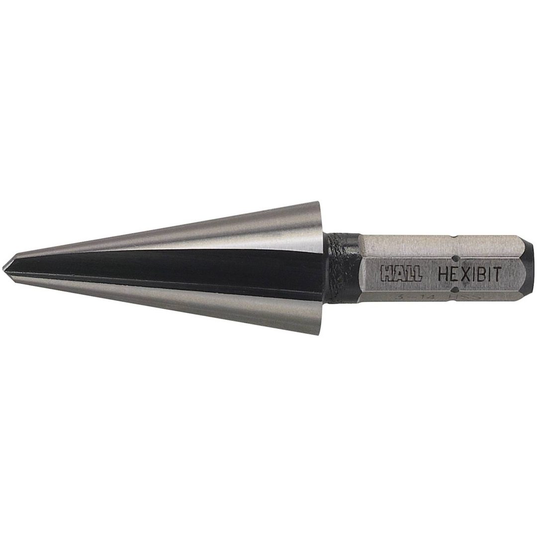Koniskt plåtborr 3-14, 6-20 mm Hexibit HSS PLÅTBORR KONISKT 3-14 MM HEX