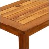 Konsolbord för trädgård massivt akaciaträ vidaXL 80 x 35 x 75 cm – miniatyr 6