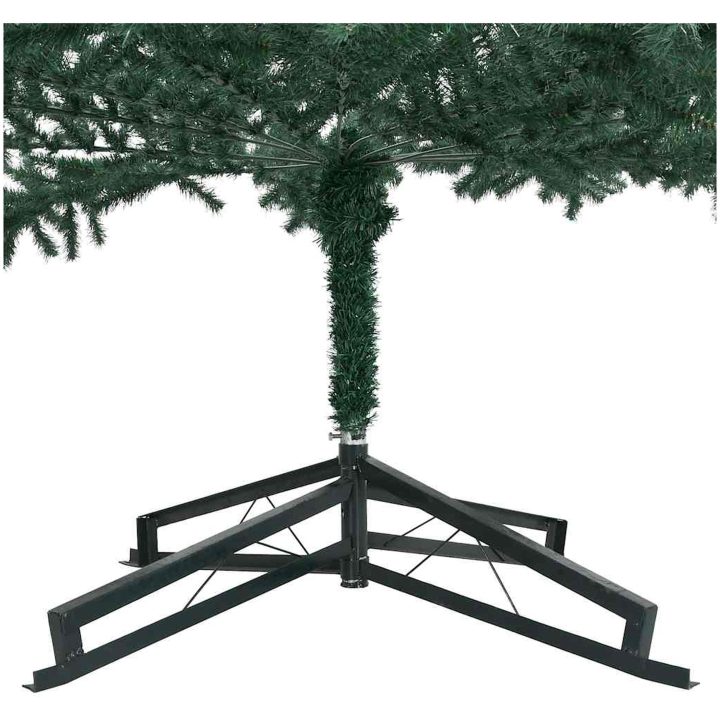 Konstgjord julgran med ställ grön 500 cm PVC vidaXL – bild 6