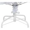 Konstgjord julgran Vit PVC och metall vidaXL 68 x 68 x 120 cm – miniatyr 12
