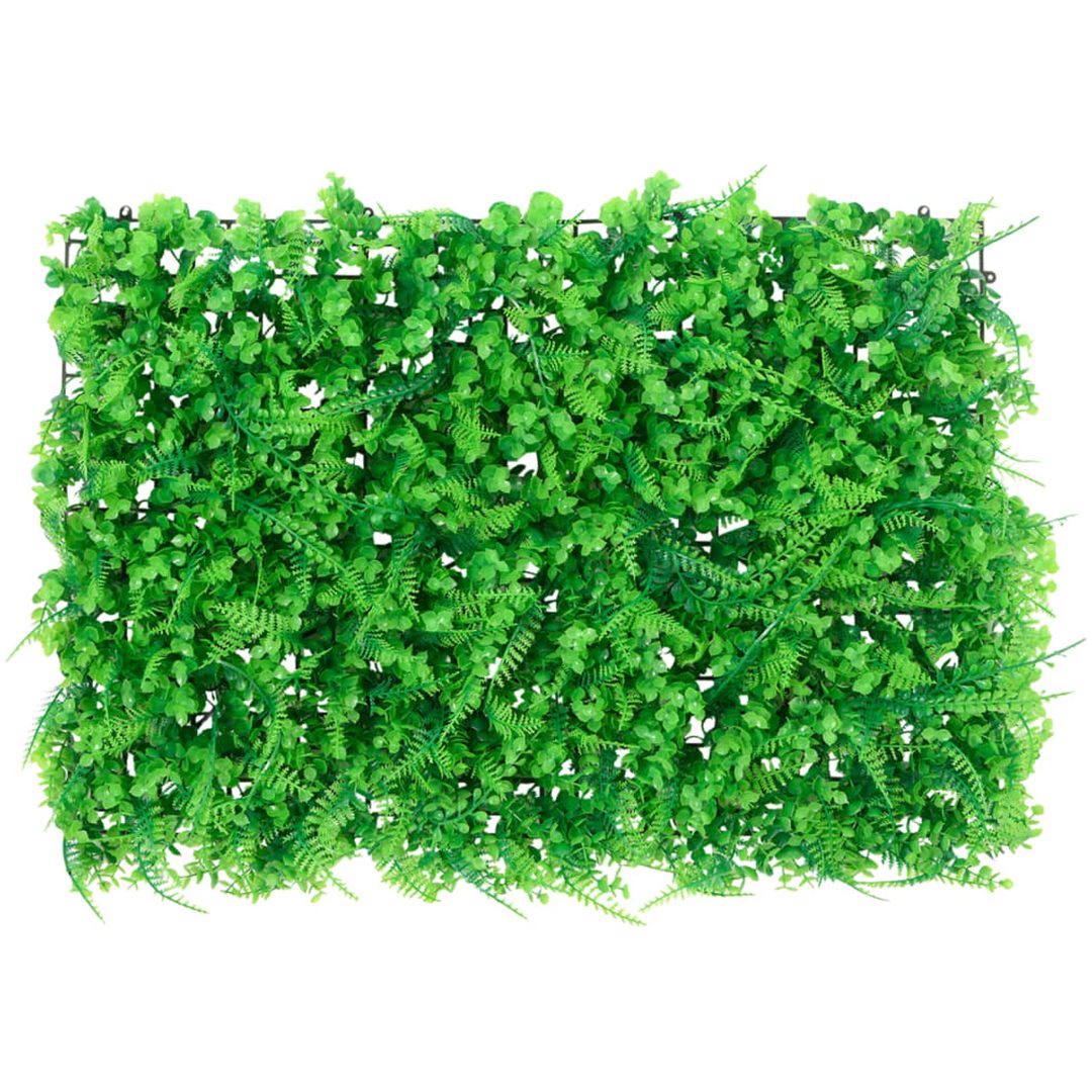 Konstväxt ormbunke växtvägg 24 st grön 40x60 cm vidaXL – bild 2