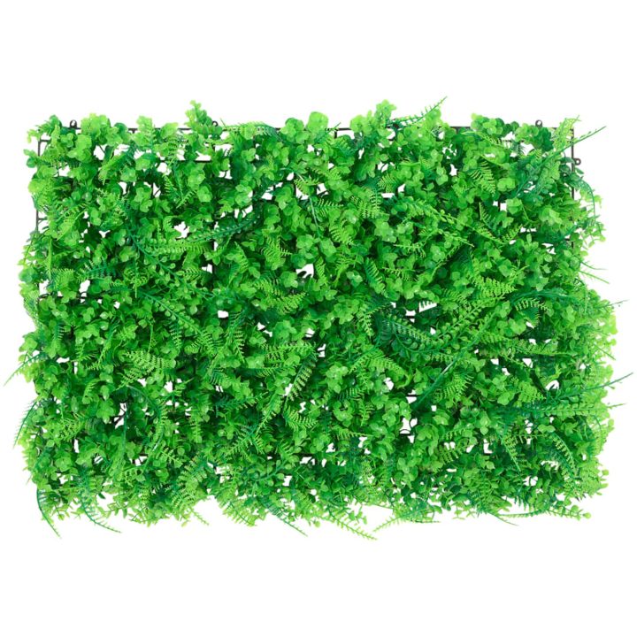 Konstväxt ormbunke växtvägg 24 st grön 40x60 cm vidaXL – bild 2