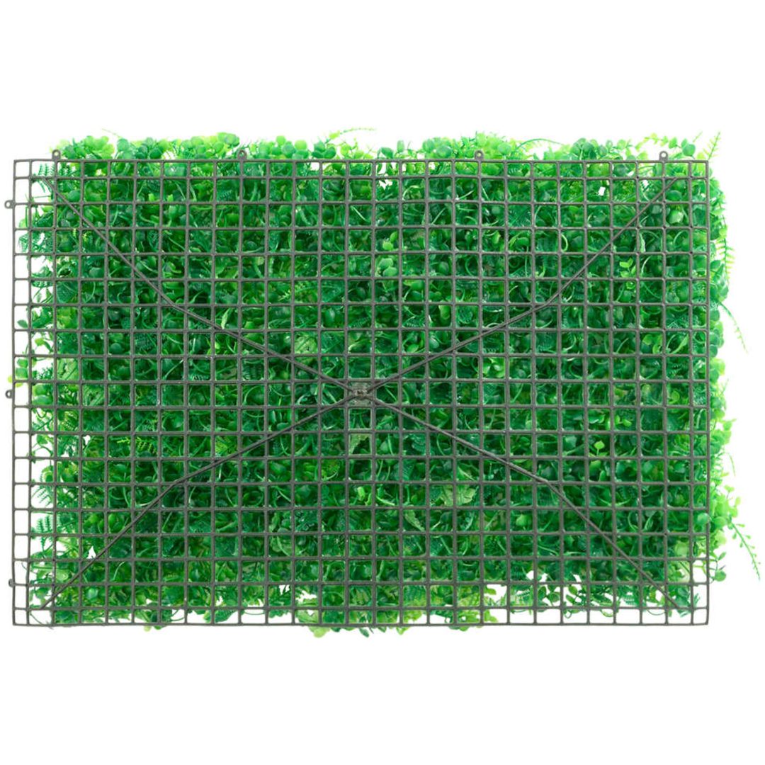 Konstväxt ormbunke växtvägg 6 st grön 40x60 cm vidaXL – bild 4