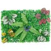 Konstväxt växtvägg 24 st grön 40x60 cm vidaXL – miniatyr 2