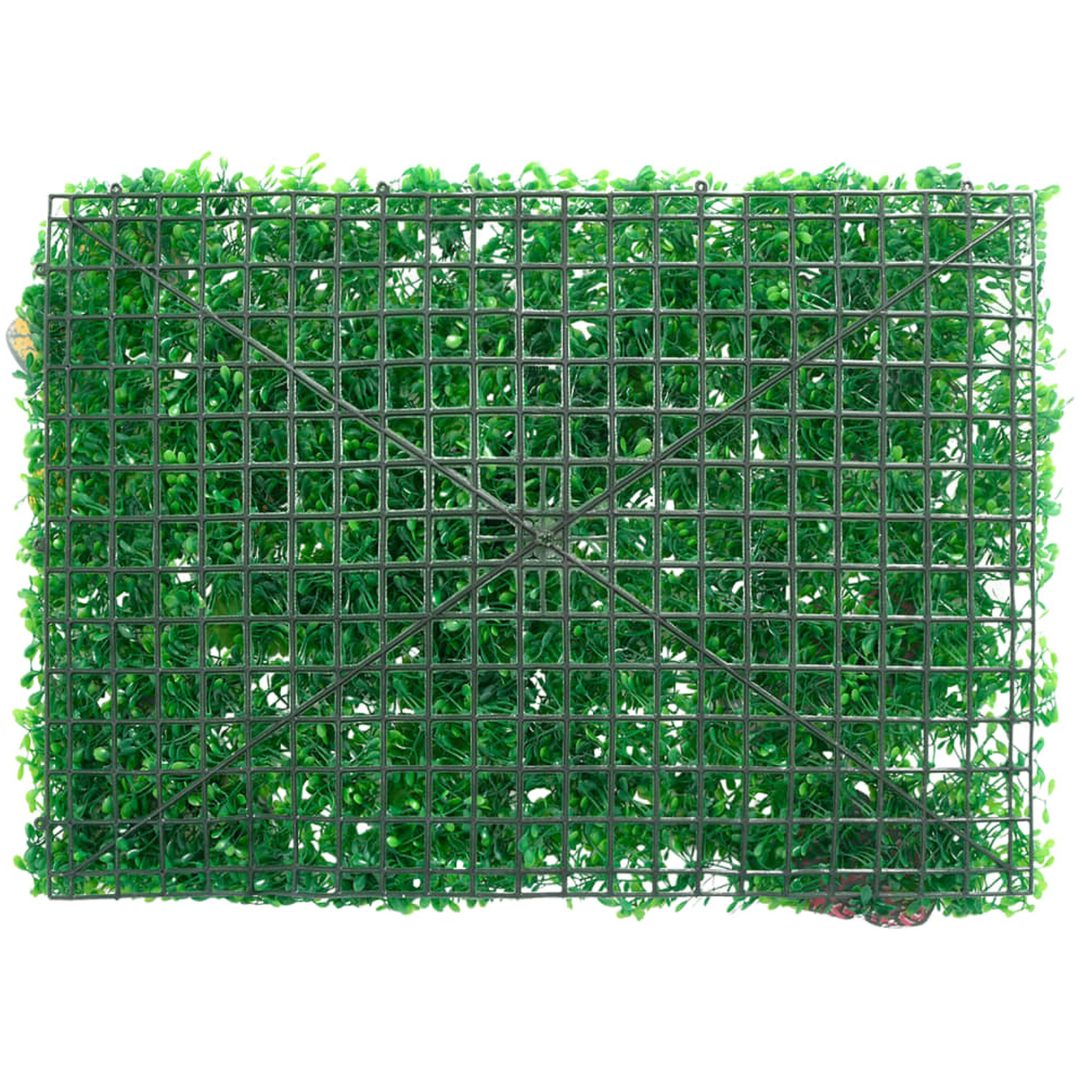 Konstväxt växtvägg 24 st grön 40x60 cm vidaXL – bild 4
