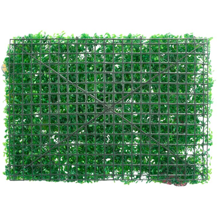 Konstväxt växtvägg 24 st grön 40x60 cm vidaXL – bild 4