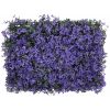 Konstväxt växtvägg 24 st lila 40x60 cm vidaXL – miniatyr 2