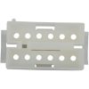 Kontakt Amp Mate-n-lock Vit NAMZ CONN AMP M12POS 72276-74 – miniatyr 2