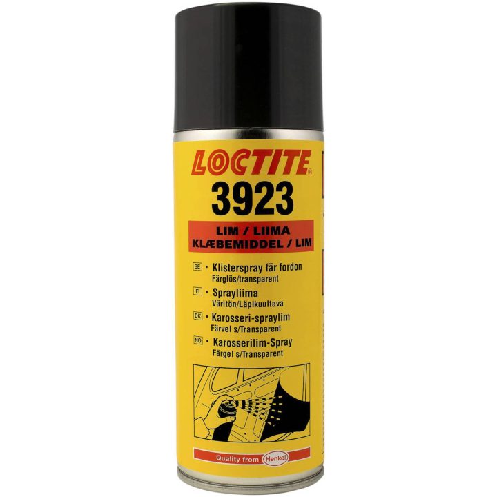 Kontaktlim Loctite 3923 KONTAKTLIM 3923 SPRAY 400ML – bild 2