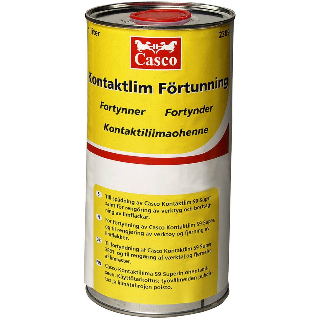 Kontaktlimsförtunning 3835 CASCO KONTAKTLIMSFÖRTUNNING 3835 1L