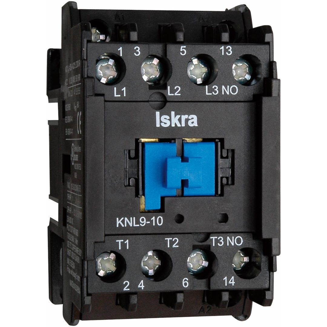Kontaktor Iskra, 4kW, 9A, 230V MALMBERGS