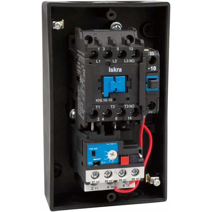 Kontaktormotorskydd, 1,4-2,0A, 230V, IP55 MALMBERGS – bild 2