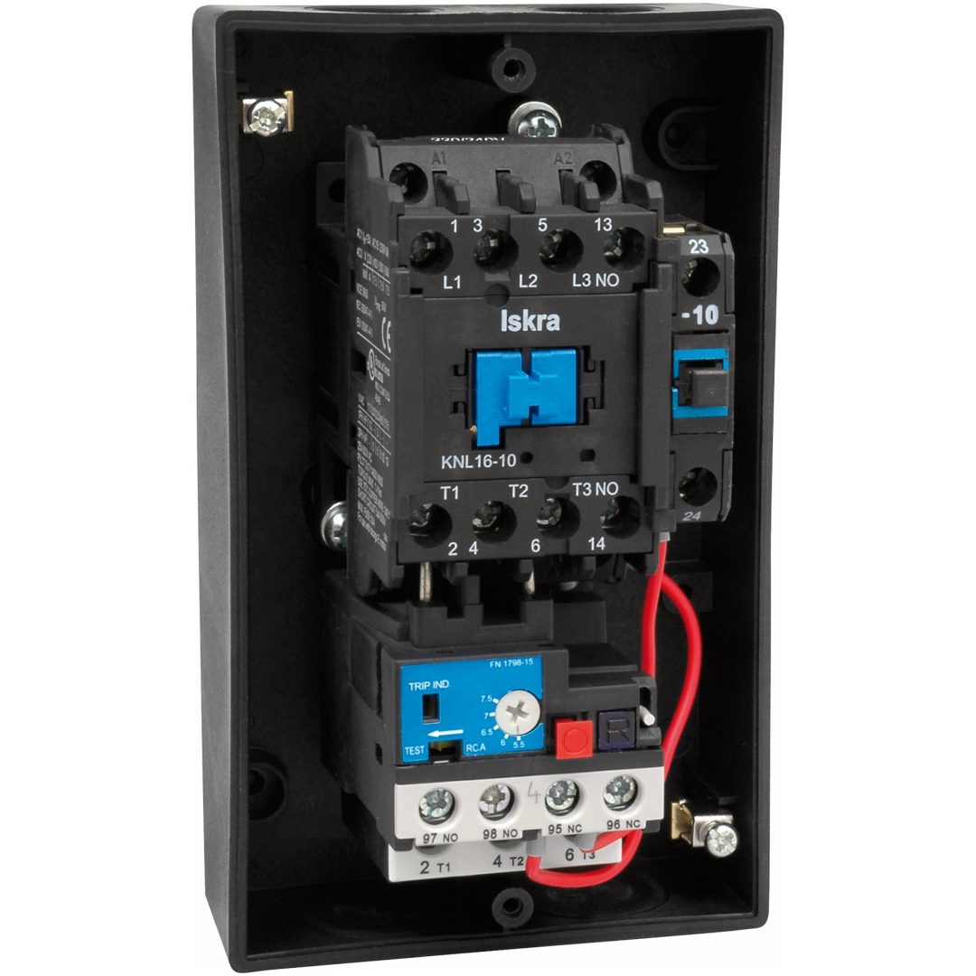 Kontaktormotorskydd, 1,8-2,5A, 230V, IP55 MALMBERGS – bild 2