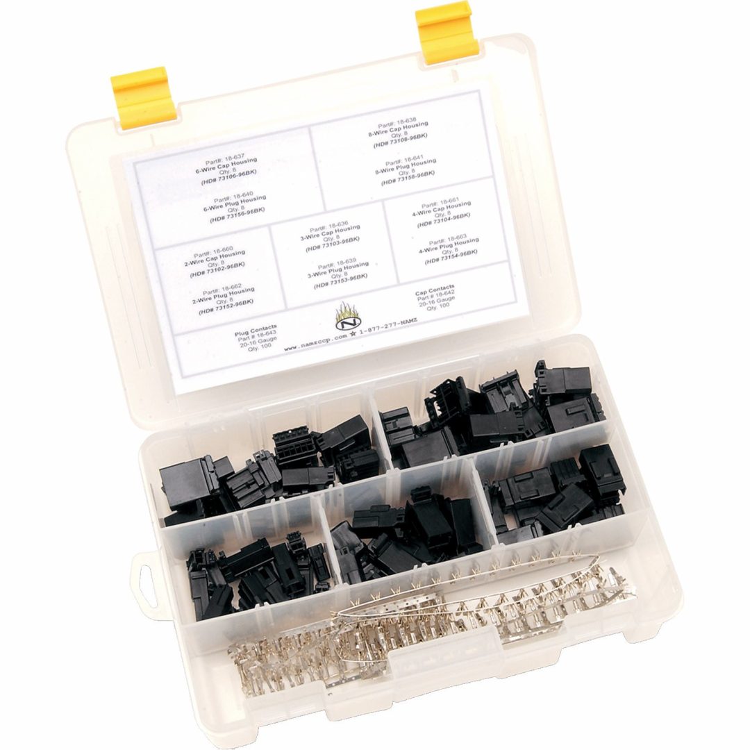 Kontaktsats Amp Multi-lock Svart NAMZ KIT AMP MULTILOCK "OEM"