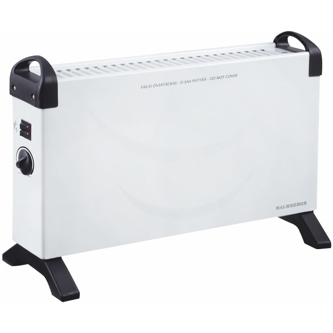 Konvektorelement, 2000W, 230V, Vit MALMBERGS