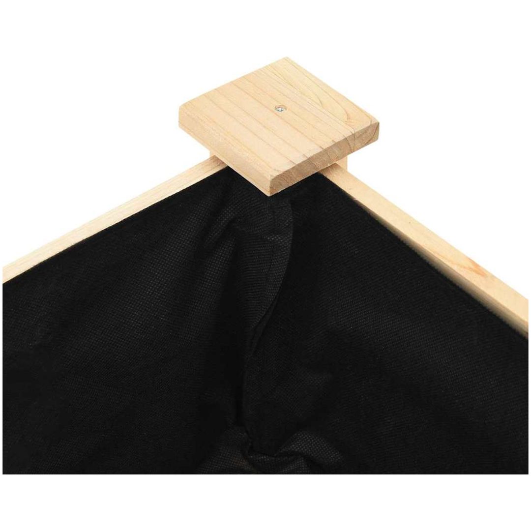 Köpplanterare med hylla 115x59x76 cm Solid träfuru vidaXL 115 x 59 x 76,5 cm – bild 8