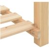 Köpplanterare med hylla 115x59x76 cm Solid träfuru vidaXL 115 x 59 x 76,5 cm – miniatyr 9