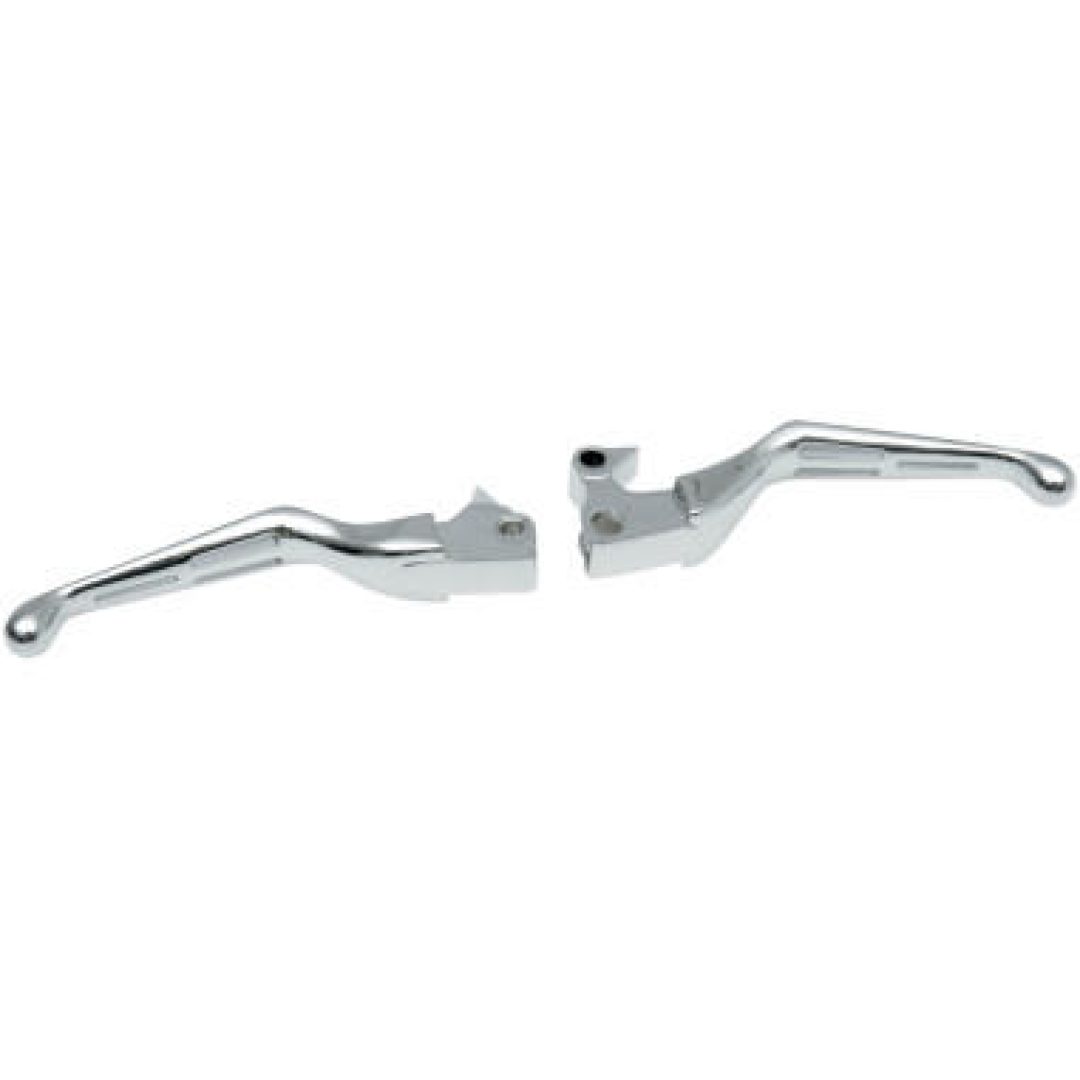Kopplingsgrepp Slotted Wide Blade Krom DRAG SPECIALTIES