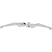 Kopplingsgrepp Slotted Wide Blade Krom DRAG SPECIALTIES