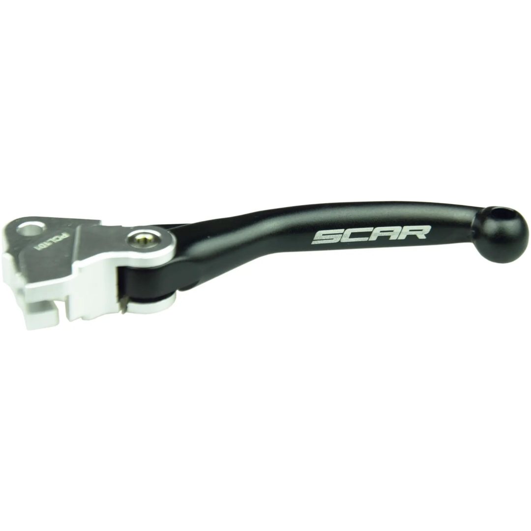 Kopplingshandtag Flex Svart Polerad SCAR RACING