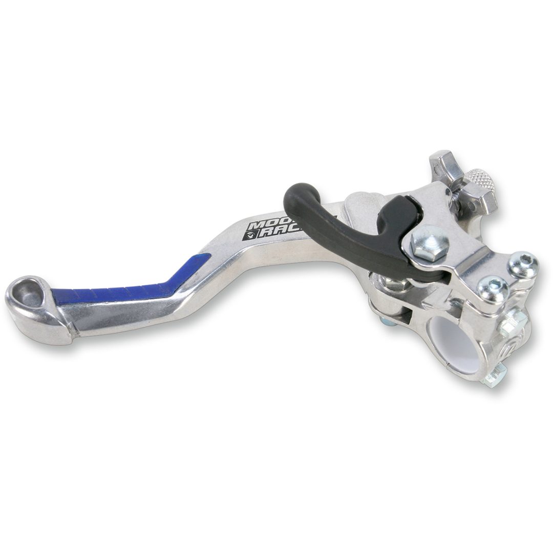 Kopplingshandtag komplett Kort MOOSERACING EZ3 Med Hotstart Blue