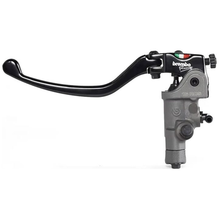 Kopplingshuvudcylinder 16RCS Radial Smidd Fjärrbehållare Naturanodiserad BREMBO – bild 2