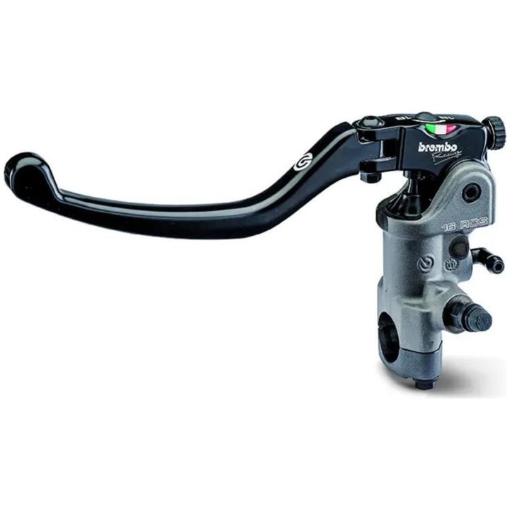 Kopplingshuvudcylinder 16RCS Radial Smidd Fjärrbehållare Naturanodiserad BREMBO – bild 3