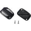 Kopplingshuvudcylinderlock Finned Svart Blank DRAG SPECIALTIES – miniatyr 2