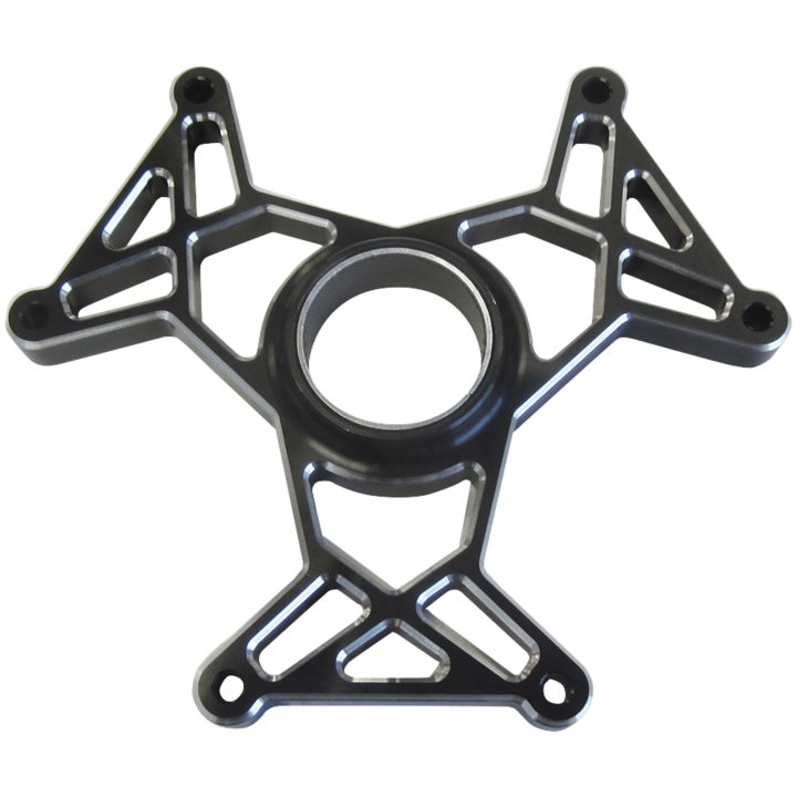 Kopplingskåpa Billet Aluminium Svart QUAD LOGIC – bild 3