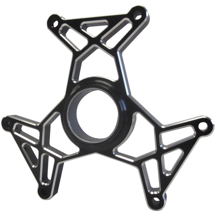 Kopplingskåpa Billet Aluminium Svart QUAD LOGIC – bild 2