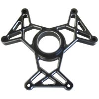 Kopplingskåpa Billet Aluminium Svart QUAD LOGIC