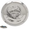 Kopplingskåpa Live to Ride Guld Silver DRAG SPECIALTIES – miniatyr 2