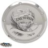 Kopplingskåpa Live to Ride Guld Silver DRAG SPECIALTIES – miniatyr 1