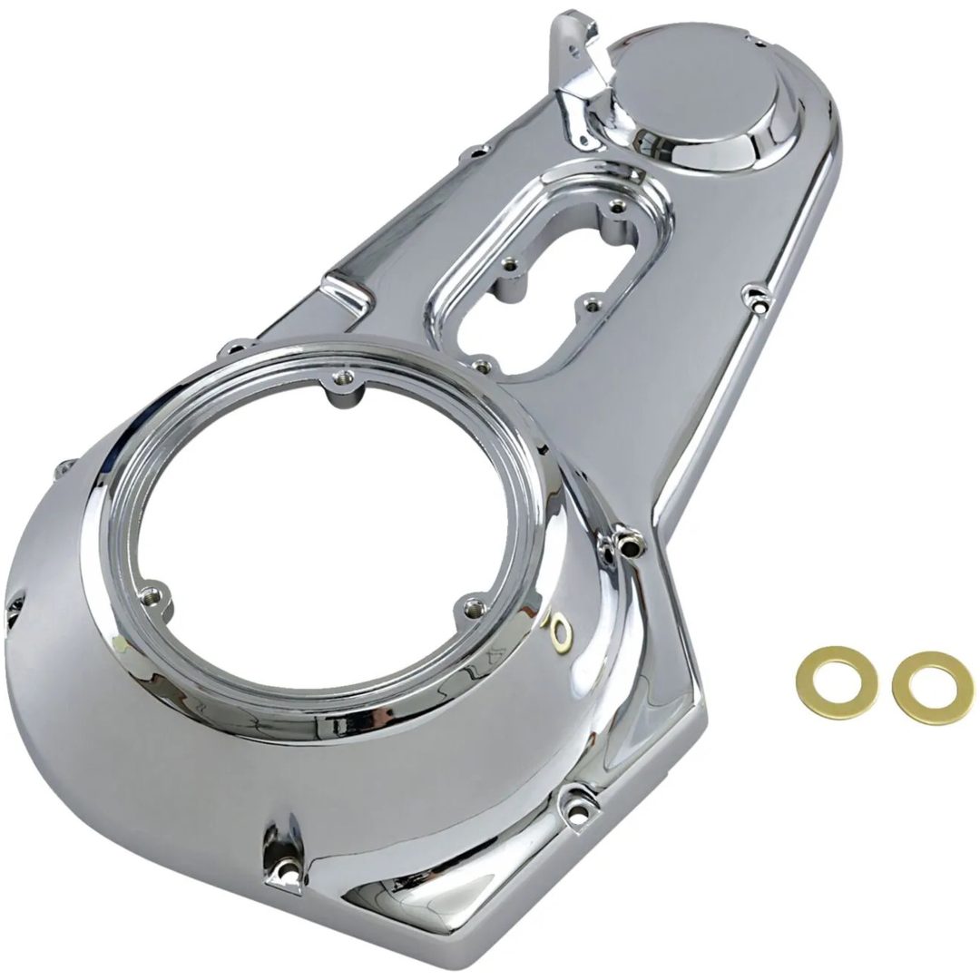 Kopplingskåpa Outer Primary Svart Satin Aluminium DRAG SPECIALTIES