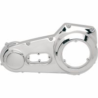 Kopplingskåpa Outer Primary Svart Satin Aluminium DRAG SPECIALTIES