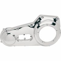 Kopplingskåpa Outer Primary Svart Satin Aluminium DRAG SPECIALTIES