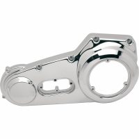 Kopplingskåpa Outer Primary Svart Satin Aluminium DRAG SPECIALTIES