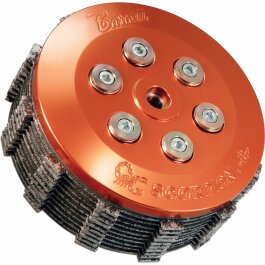 Kopplingskitt Komplett Big Twins Scorpion Aluminium BARNETT