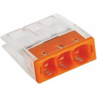 Kopplingsklämma Slim, 3-pol, 0,5-2,5mm², 100st MALMBERGS