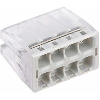 Kopplingsklämma Slim, 8-pol, 0,5-2,5mm², 50st MALMBERGS