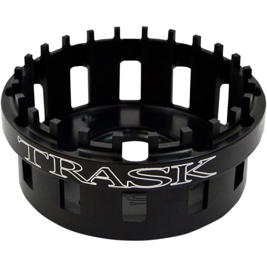 Kopplingskorg Anodiserad/svart TRASK CLUTCH BASKET 2-14 V-ROD