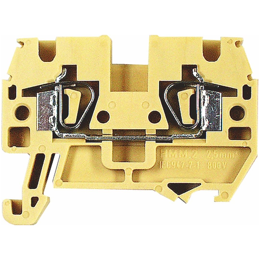 Kopplingsplint, Klämfjäderanslutning, 2,5 mm² MALMBERGS