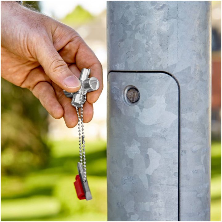 Kopplingsskåpsnyckel, Knipex 00 11 02 FASTIGHETSNYCKEL 00 11 02 – bild 2
